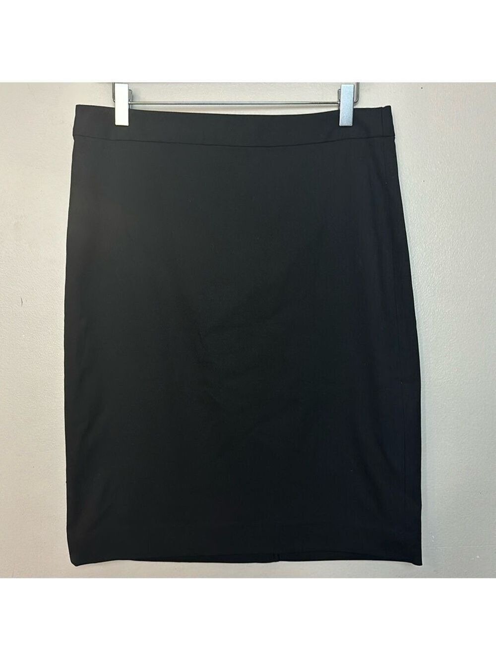 Banana Republic Black Lined Suit Separates Midi Pencil Skirt